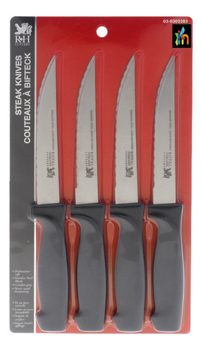 Set De Cuchillos Para Carnes En Acero Profesionales