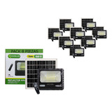 Reflector Led Solar 150w A 1500w Control Remoto Ip66 8 Pack