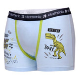 Pack X 2 Boxers Elemento Niños Talle 1 A 6 Algodón Estampado