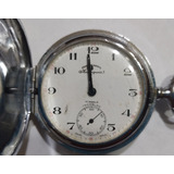 Reloj Ferrocarril Antioquia Mecánico Tres Tapas 