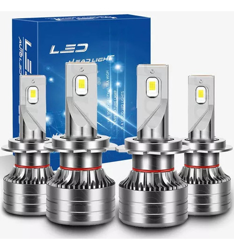 Kit Faros Led H7 40000lm Para Seat Alta/baja Csp Canbus