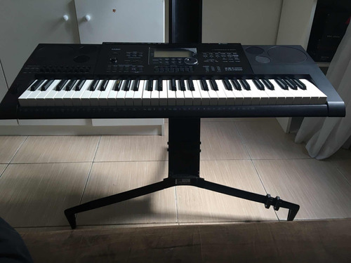 Teclado Cássio Ctk 7200 + Pedal, Bag E Suporte De Partitura 