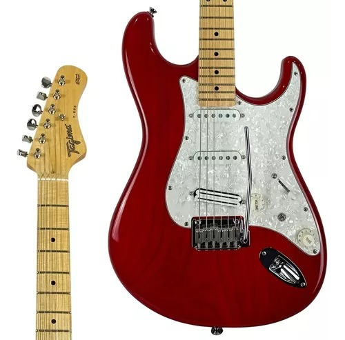 Guitarra Tagima Serie Brasil Stratocaster T805 Trd Vermelha