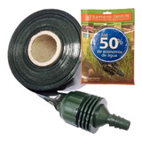 Kit 2 Mangueira Irrigação 15mt Santeno Horta Gramado Jardim