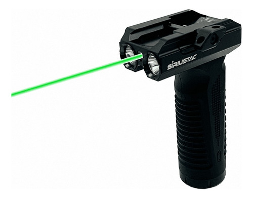 Empuñadura Compacta Laser Verde Linterna 2000 Lumen Sirustac