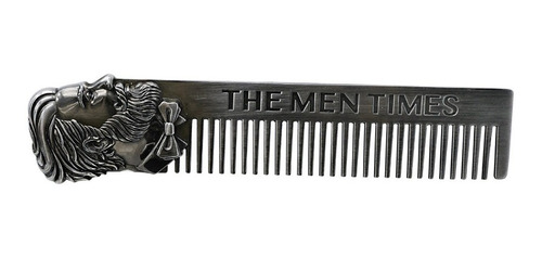 Peine Para Barba Bigote Cabello De Metal Profesional Men