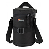 Estuche Lowepro Lens Case 9 X 16cm Funda Lente Camara Color Negro