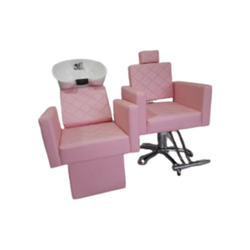 Kit Para Salão De Beleza Com 1 Cadeira Reclinável