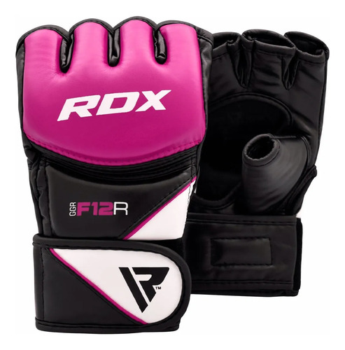 Guantes Mma Rosa Rdx F12 Sparring Entrenamiento Competencia