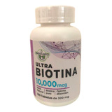 Ultra Biotina 10,000 Mg 100 Tabs Pasiguaro 100% Natural