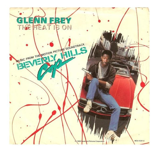 Glen Frey - The Heat Is On | 7  Single Vinilo Usado
