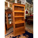 Manyantiques - Antigua Biblioteca En Roble Thompson 