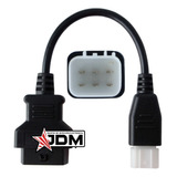 Adaptador Cable Universal 6 Pin Moto Aeon Benelli Obd2 - Jdm