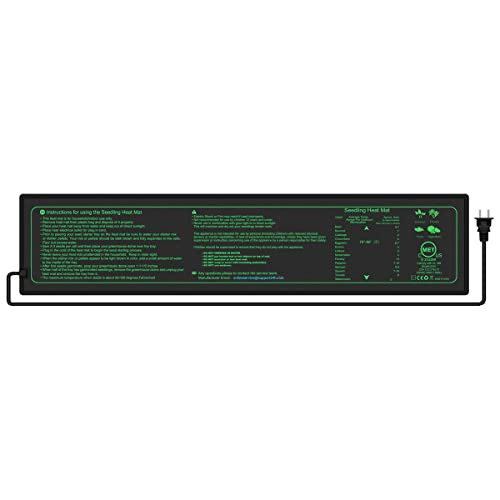 Tapete Calefactor Germinación De Semillas, 3  X 20.75 ...