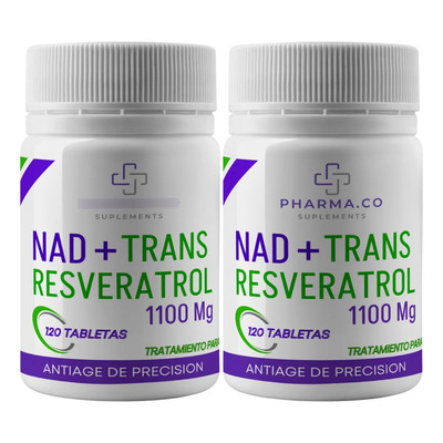 Nad + Trans-resveratrol X 240 Tabletas Neutro | Mismo precio en cuotas