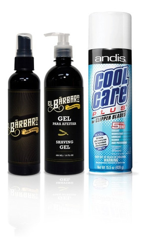 Kit Cool Care + Gel Para Afeitar + Loción Después De Afeitar