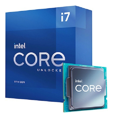 Procesador Intel Core I7-11700 2.5g Hz Lga 1200 Con Gráficos