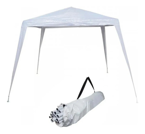 Barraca Tenda Gazebo Praia Camping Base 3m Cobertura 2,4m