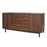 Credenza Recibidor Portofino Mesa Bufetera 150x40 Color Cafe