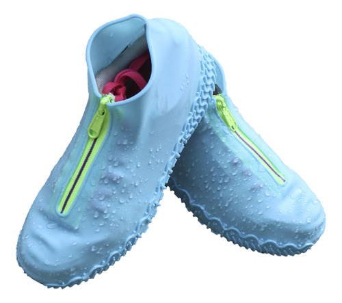 Funda De Silicona Azul Para Zapatos, Antideslizante, Imperme