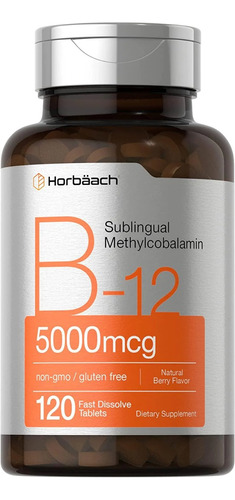 Metilcobalamina Sublingual 5000mcg Con 120 Tabletas