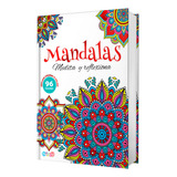 Libro Colorear Mandalas Para Adultos Calidad Premium 