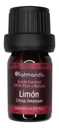 Aromaterapia Katmandú Aceite Esencial Limón 5 Ml.