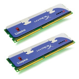 Memoria Kingston Hyperx 2 X 1gb Ddr3 1333mhz Khx11000d3k2/2g