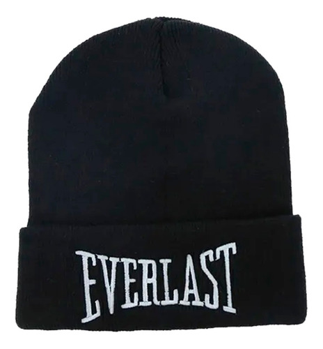 Gorro Everlast Lana Tejido Liso Abrigado Unisex Original 