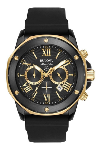 Reloj Bulova Marine Star Para Hombre 98b278 Cronógrafo