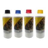 Pack 4 Lts Tinta Universal Genérica Impresora Continua