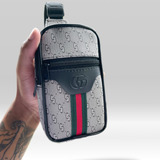 Mini Bolsa Lateral Shoulder Bag Transversal Masculino Gucc L