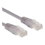 Cable De Red / Patch Cord Certificado Cat6 20 Mts Gris