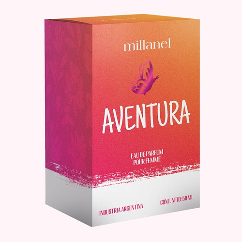 Perfume Aventura Pour Femme Millanel- 50ml Femenino