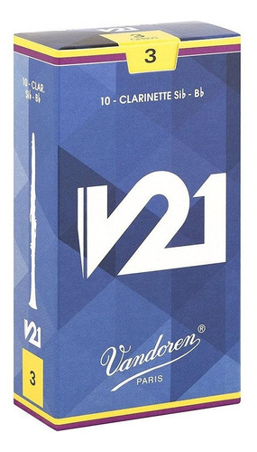 Vandoren V21 Cañas Clarinete Sib - Caja/10