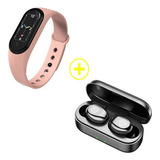 S Auricular Inalámbrico Bluetooth+smartband M5 Femenino