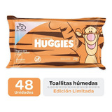 Huggies Toa Húmedas 4 En 1 X48 Personaje Tigger