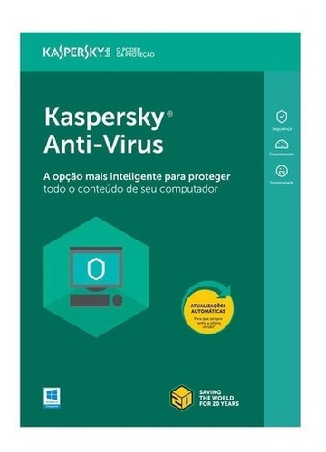 Kaspersky Antivirus Standard Mobile Br. Para Celular 