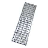 Ralo Linear Grelha Pluvial 20x50 E Aro Com Tela Anti Inseto