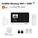 Alarma P/sistema De Seguridad Inalámbrico 433mhz Wifi + Gsm