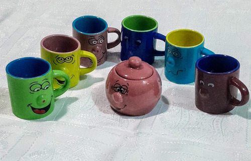 Juego De Tazas De Cafe 