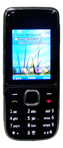 Nokia C2-01 43 Mb Preto 64 Mb Ram Com Garantia E Nf