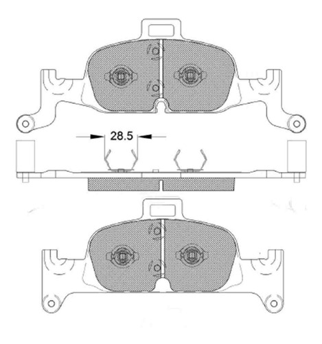 Pastillas Freno Para Audi A5 Ii 2.0-3.0 Tfsi-tdi-s5 Quattro Foto 2