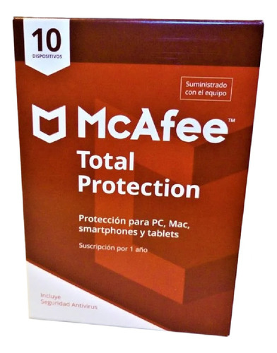 Antivirus Total Protection 10 Dispositivos 1 Año Con Caja