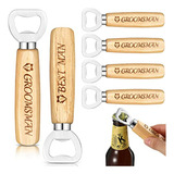 Set Abrebotellas De Madera (6 Uds)