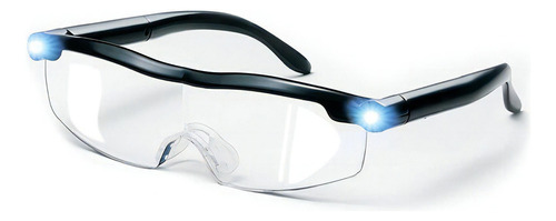 Gafas Lupa Vision Luz Led Lentes Zoom 160x
