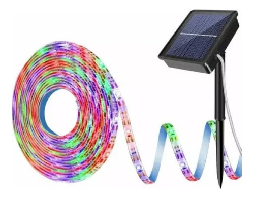 3m Faixa Luz Led Solar Para Decoração Jardim Ao Ar Livre