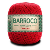 Kit 4 Novelos Barbante Barroco Max Color Fio 4 200g Crochê
