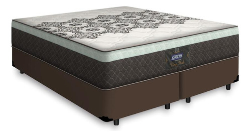 Cama Box Queen + Colchão De Molas Ensacadas - Gazin - 158cm