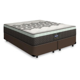 Cama Box Queen + Colchão De Molas Ensacadas - Gazin - 158cm